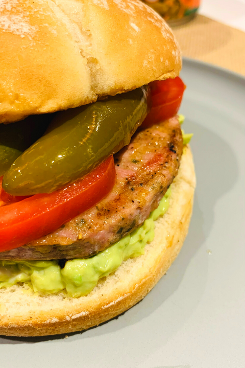 burger de atun rossonero