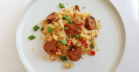 PILAF DE SALCHICHA DE ATUN ROSSONERO