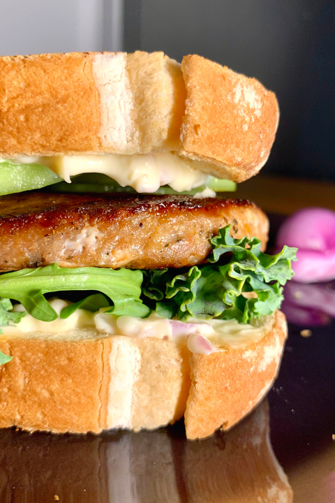 Sandwich francés de atún