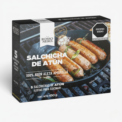 Salchicha de atún Rossonero 450g