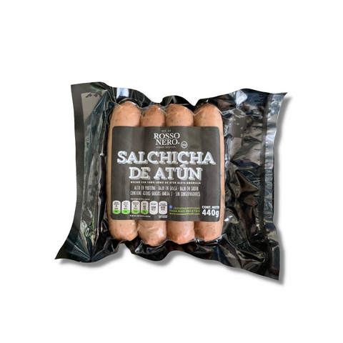 SALCHICHAS DE ATUN AHUMADAS ROSSONERO
