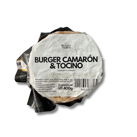 Burger de Camarón & Tocino 400g