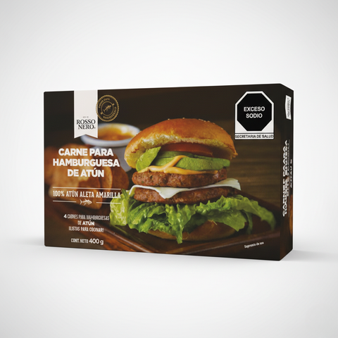 Burger de atún Rossonero 400g