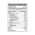 Tabla nutrimental Salchicha de atún Rossonero 450g - información nutricional y ingredientes